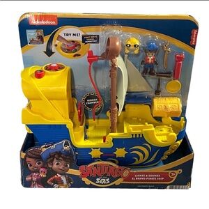 Nickelodeon Santiago of the Seas Lights and Sounds Pirate Ship